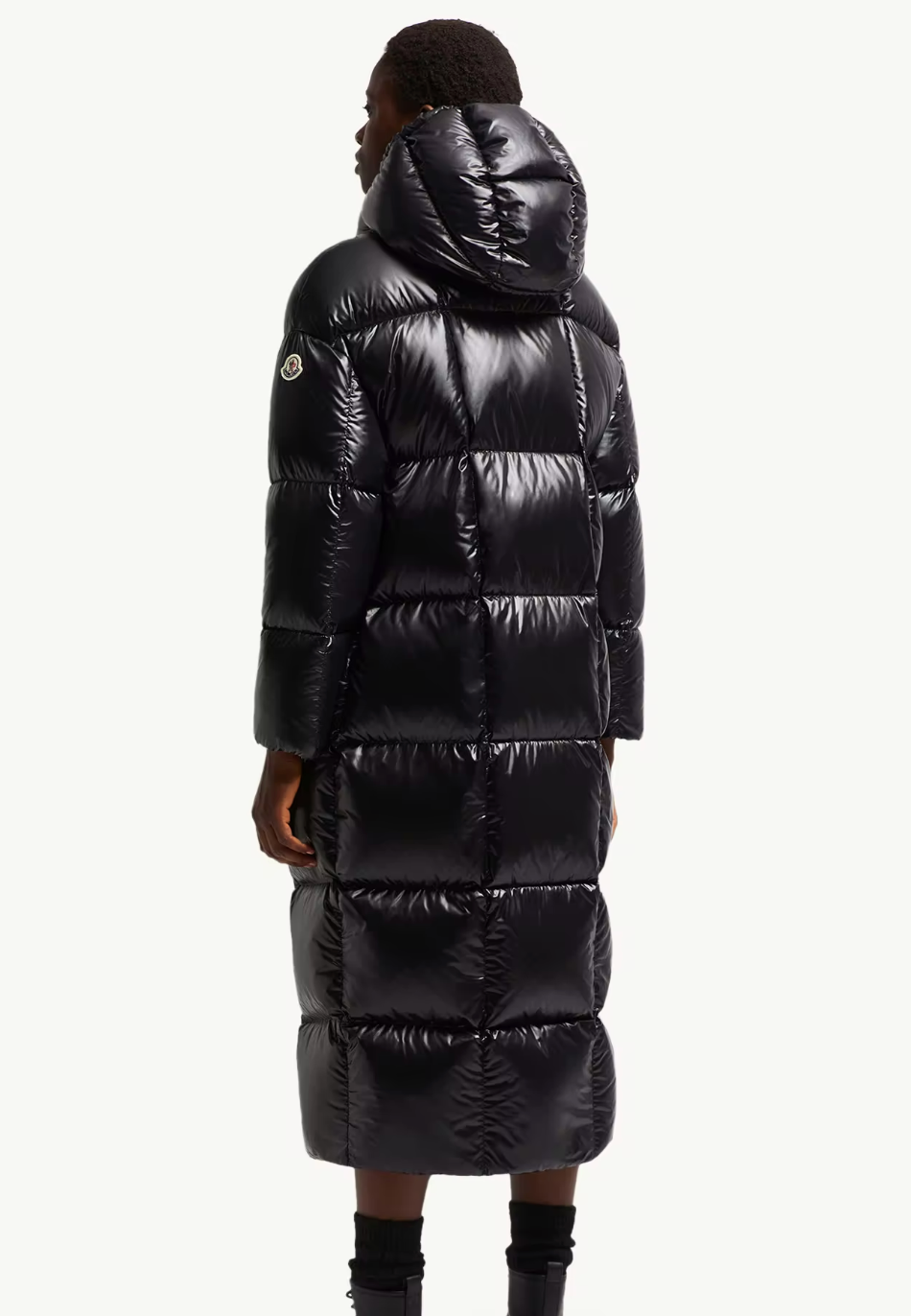 Parnaiba Hooded Long Down Jacket