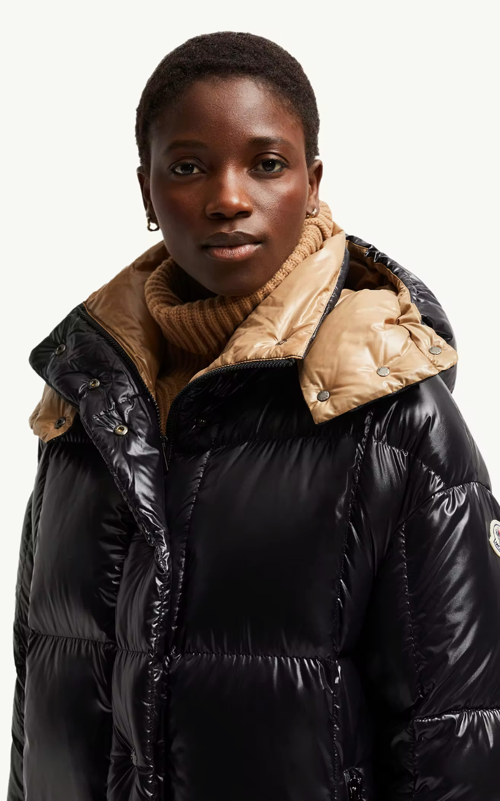 Parnaiba Hooded Long Down Jacket