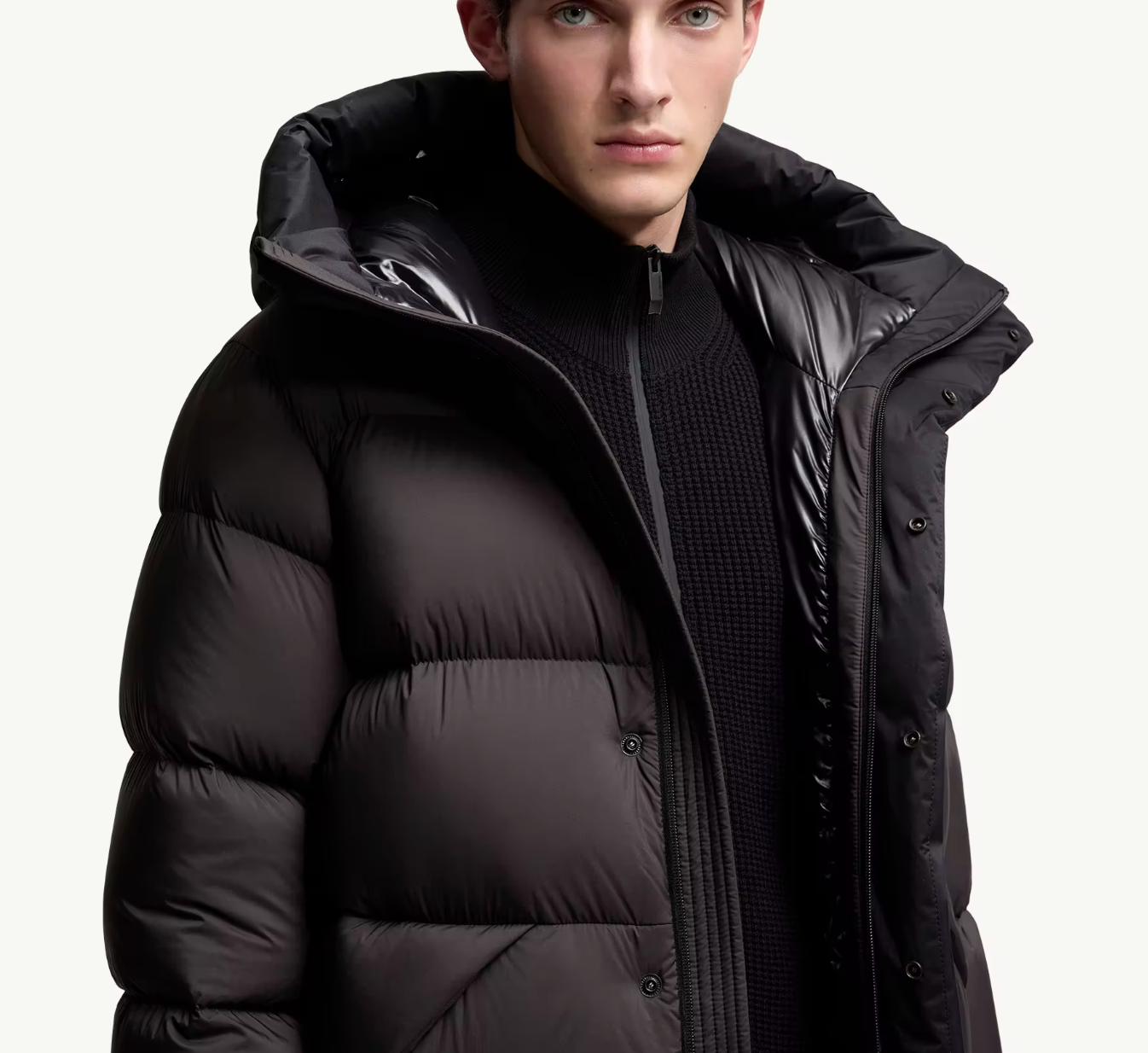 Madeira Hooded Short Down Jacket