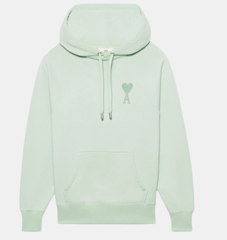 Ami Paris Ami de Coeur tone-on-tone hoodie