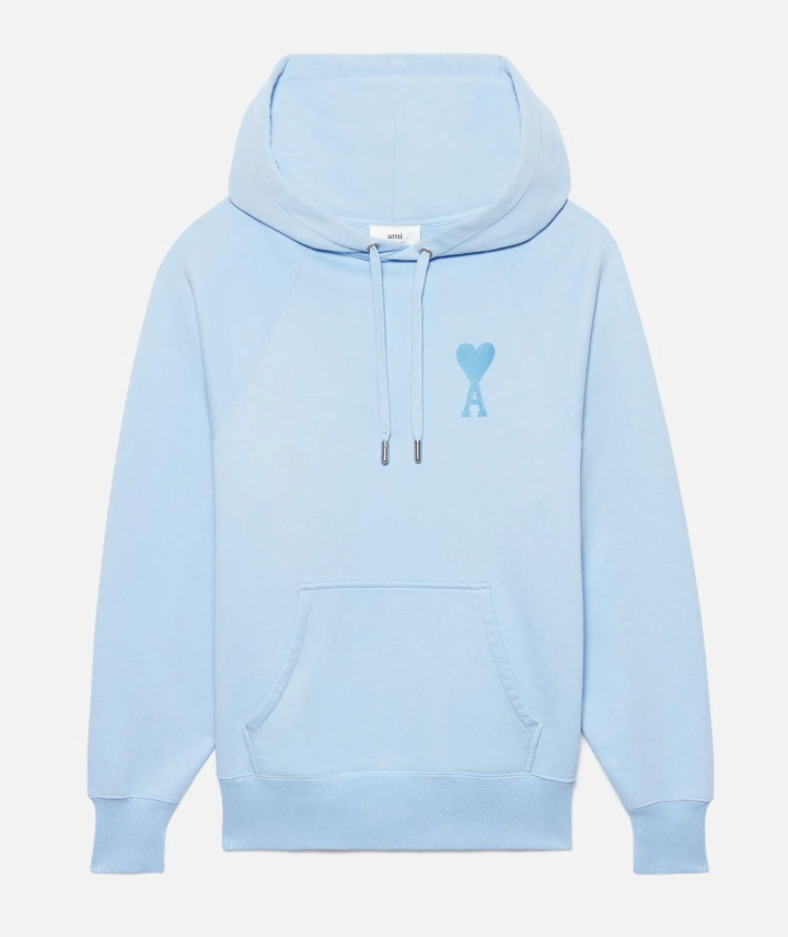 Ami Paris Ami de Coeur tone-on-tone hoodie