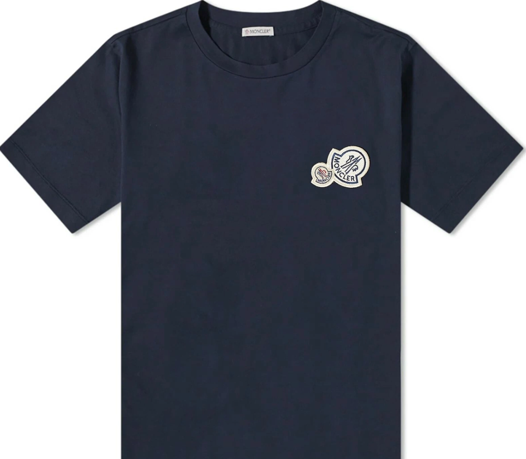 Moncler Logo Patch cotton T-shirt