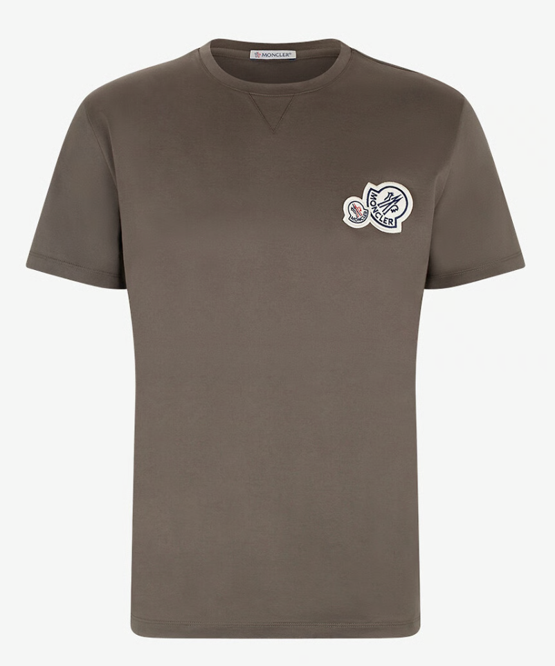 Moncler Logo Patch cotton T-shirt