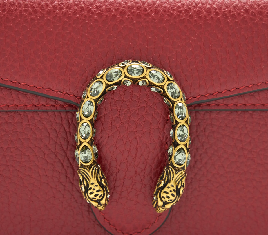 Gucci Dionysus Leather Handbag.