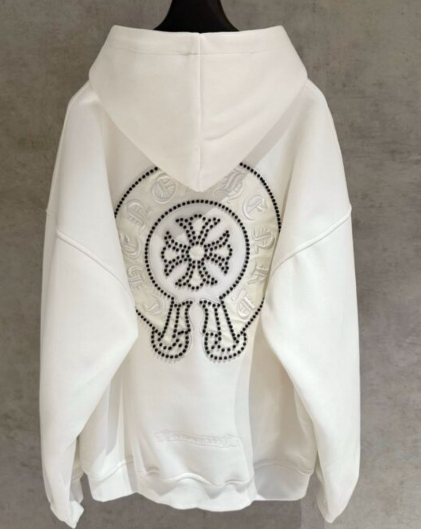 Chrome Hearts embroidered hoodie