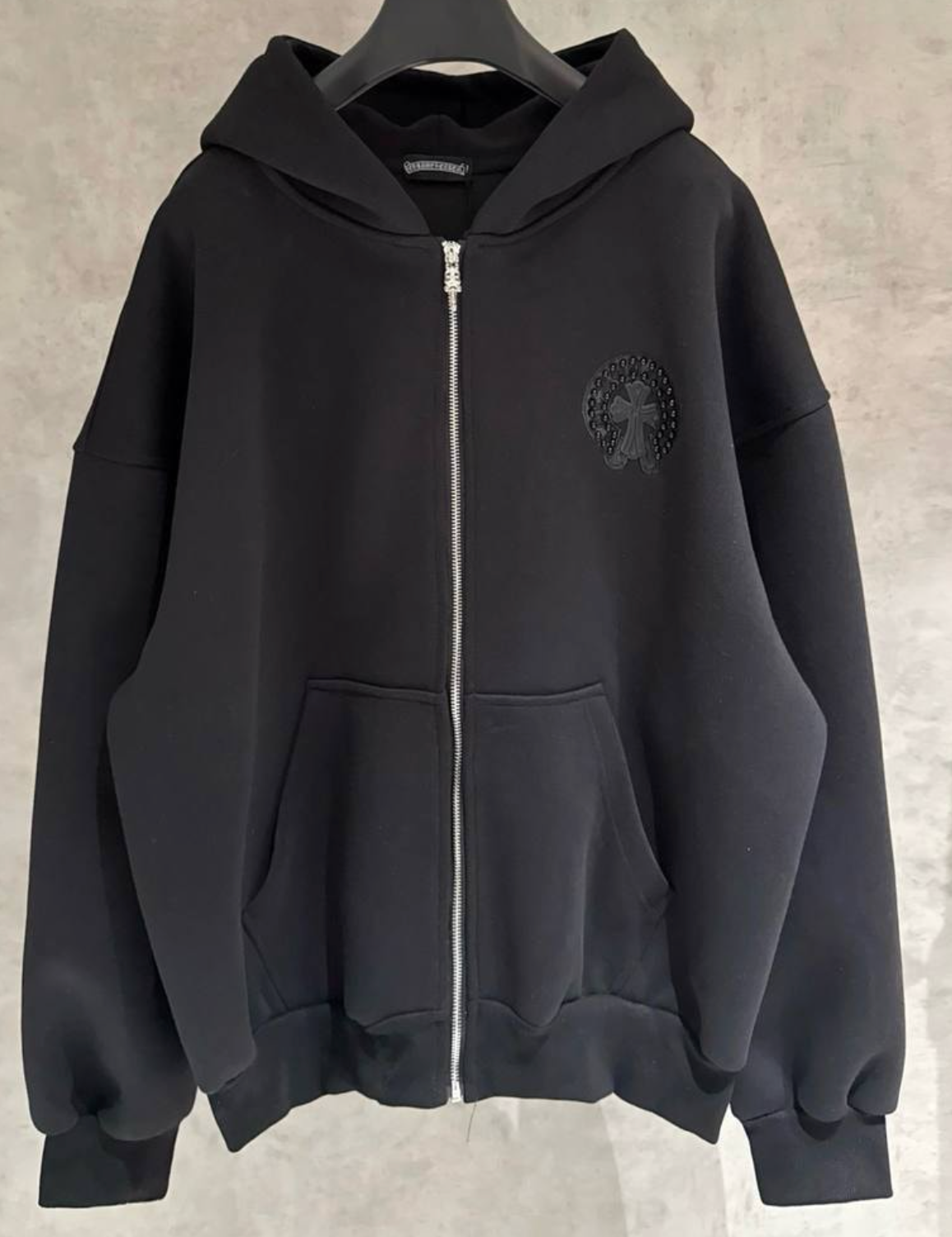 Chrome Hearts embroidered hoodie