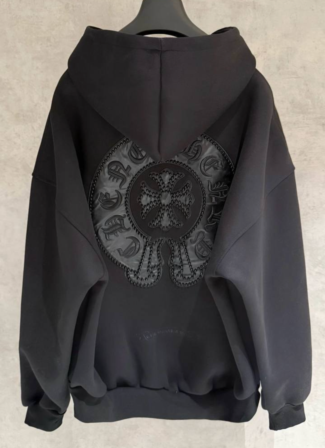 Chrome Hearts embroidered hoodie