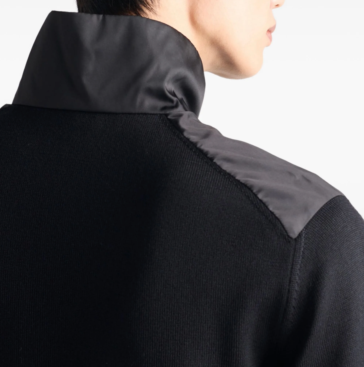 Prada half-zipper sweater