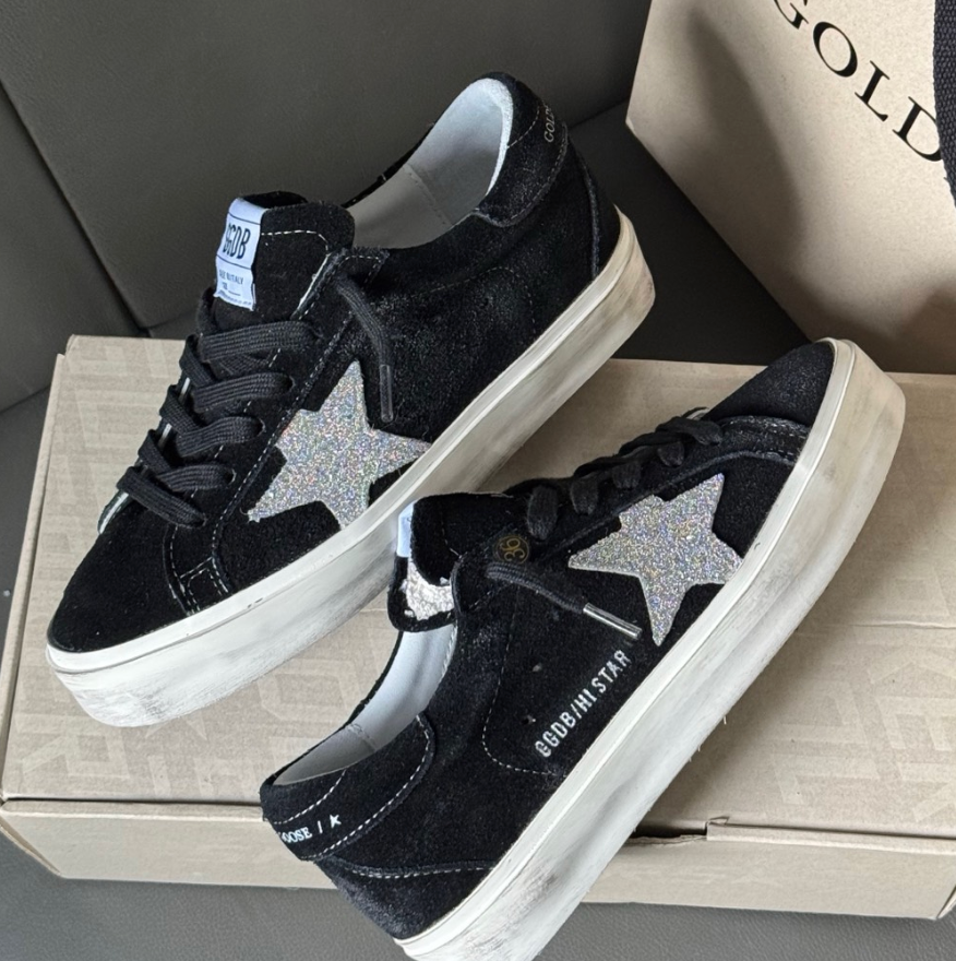 GGDB Superstar Black Tail Silver Star