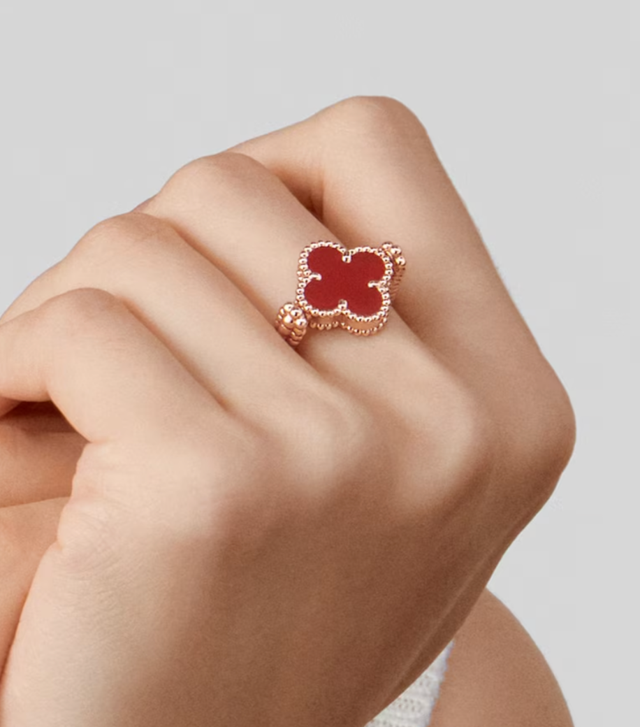 Vintage Alhambra reversible ring