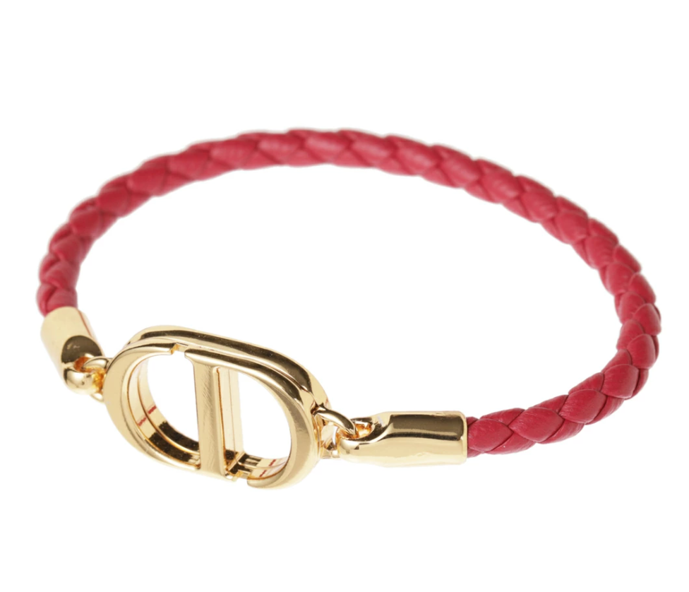 Dior 30 Montaigne Leather Bracelet