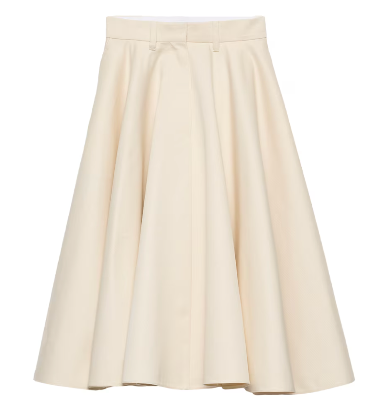 Prada Chino Midi Skirt
