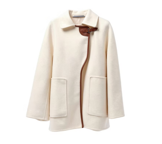 Hermès cashmere double-face coat