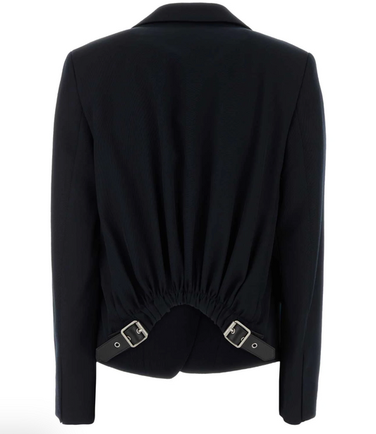 Loewe Navy Blue Wool Blazer