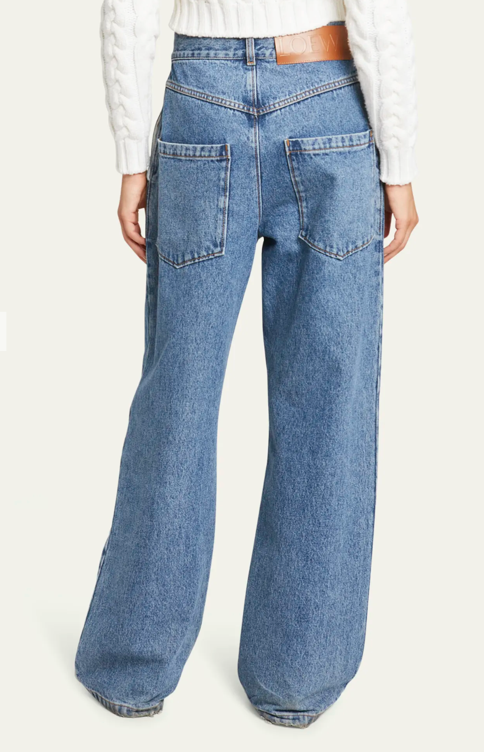 Loewe Anagram Baggy Jeans