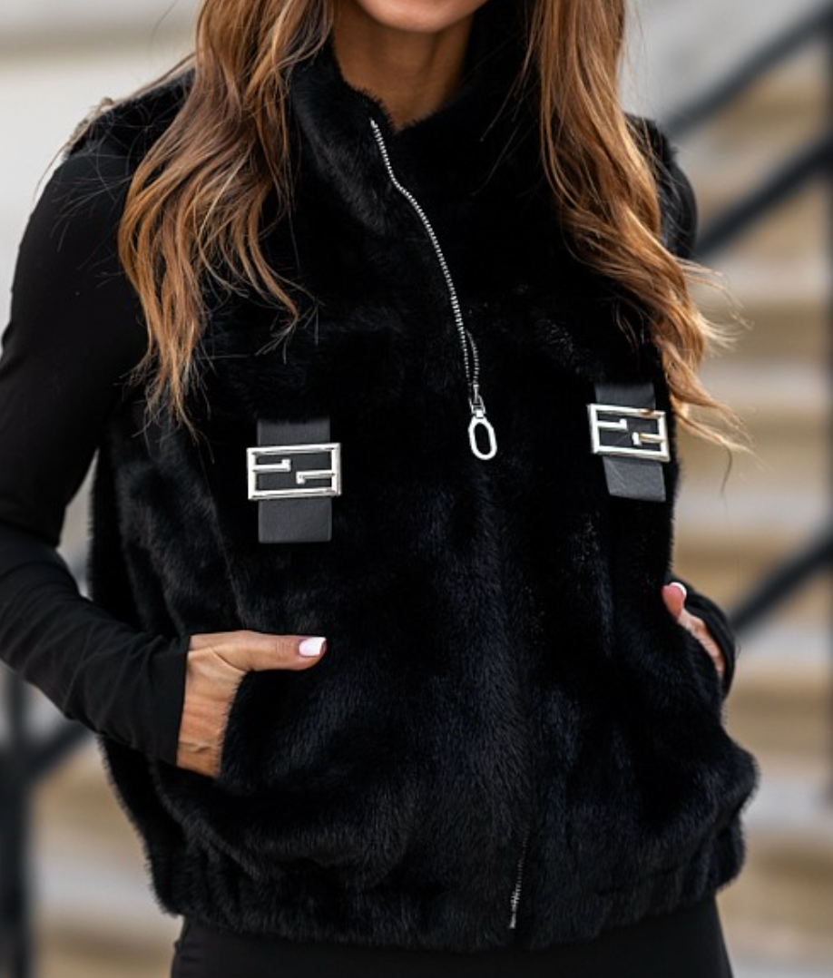 Fendi Fur Sleeveless Vest