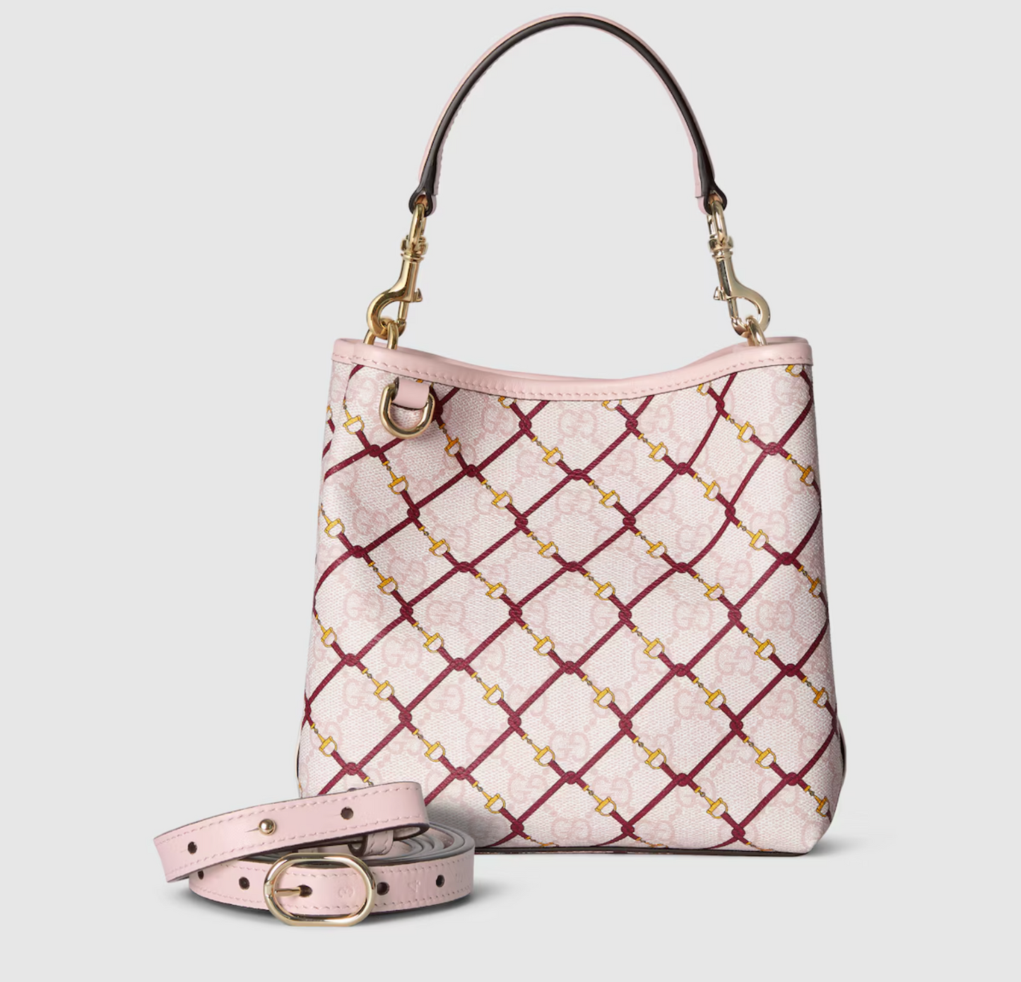Gucci GG Emblem Small Bucket Bag