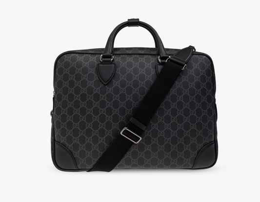 Gucci GG Emblem medium briefcase