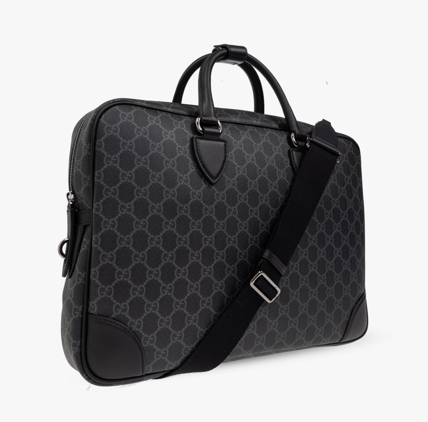 Gucci GG Emblem medium briefcase