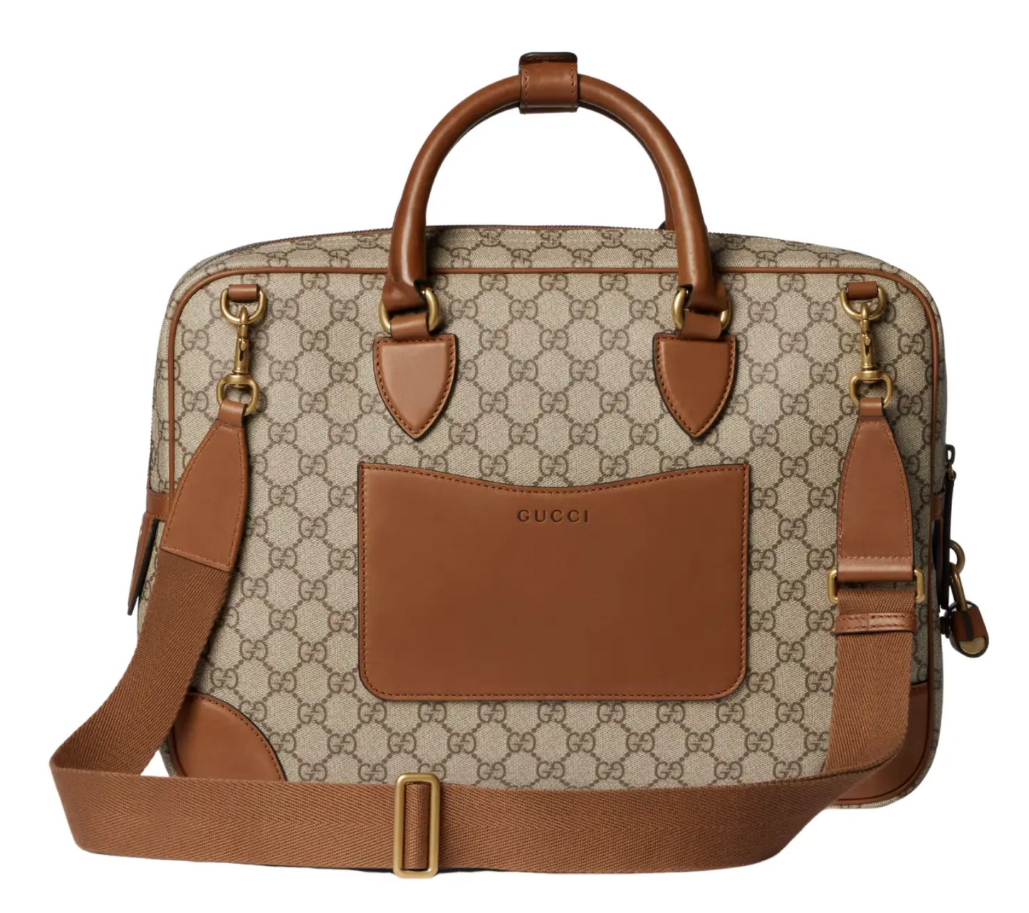 Gucci GG Emblem Medium Briefcase