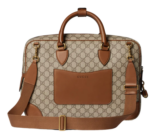 Gucci GG Emblem Medium Briefcase
