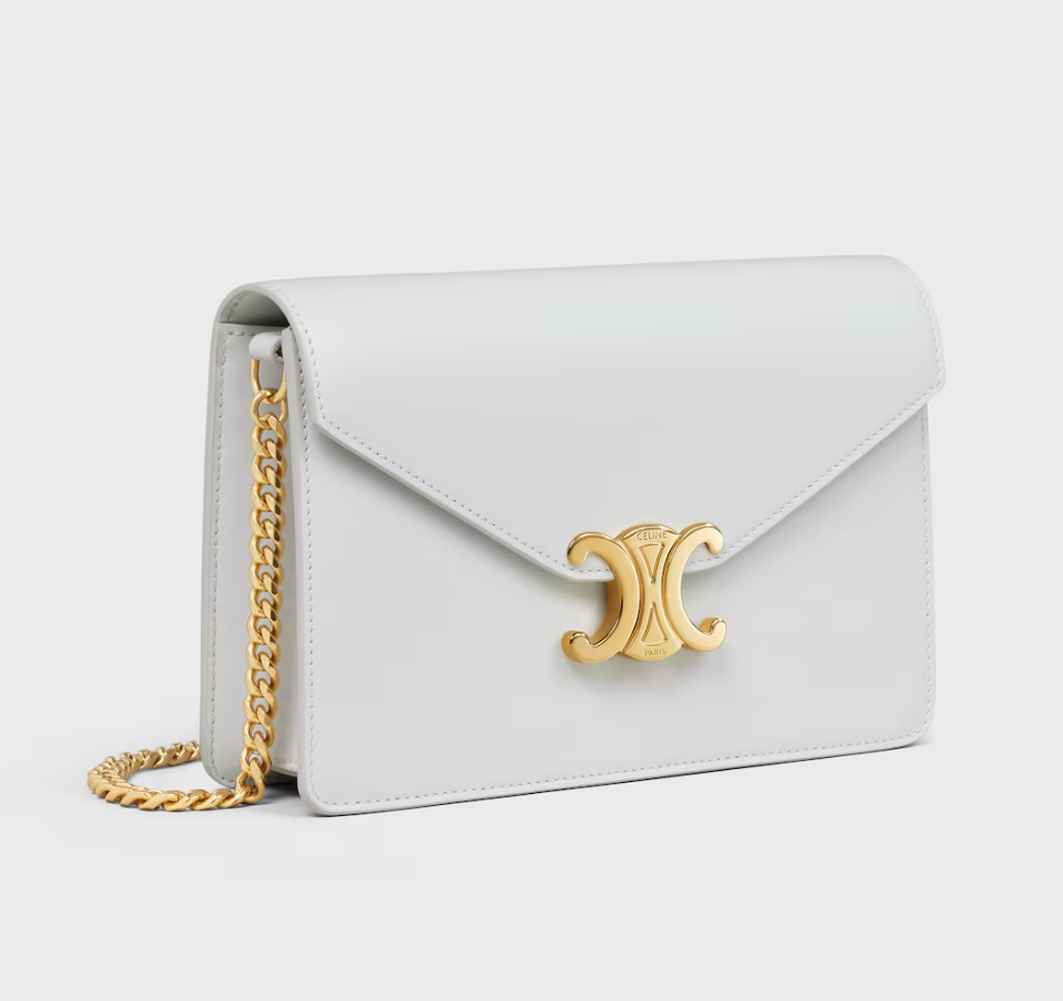 Celine MARGO wallet with chain strap