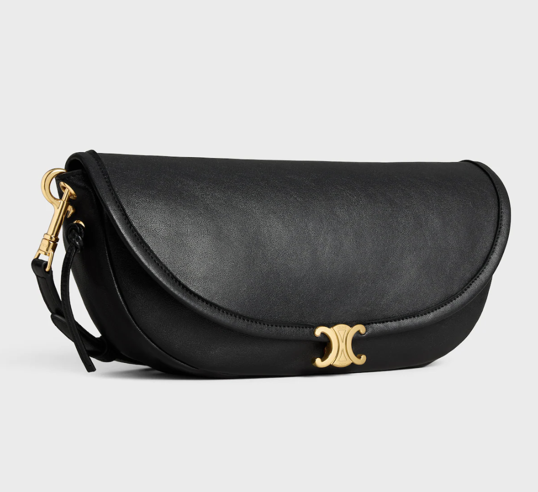 Celine Little Halfmoon Soft Triomphe Bag