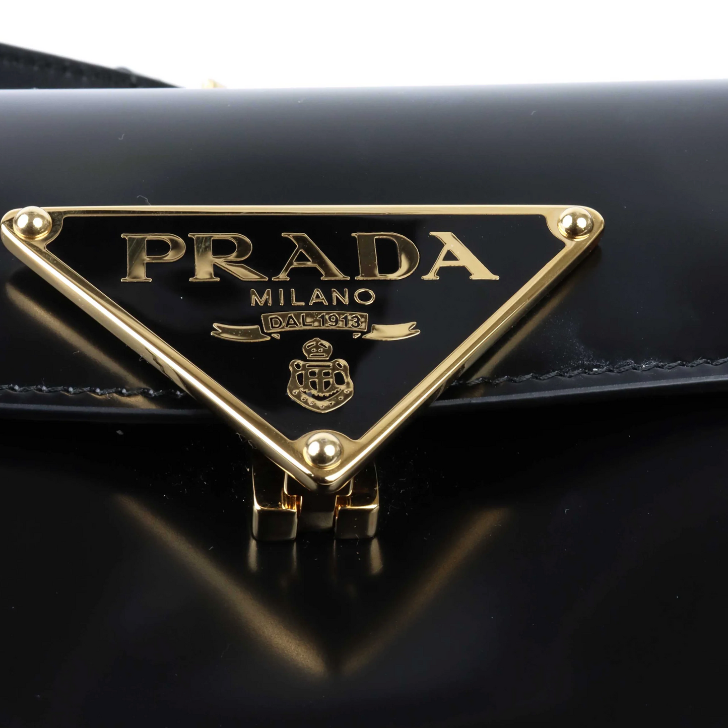 Prada Patent Leather Shoulder Bag