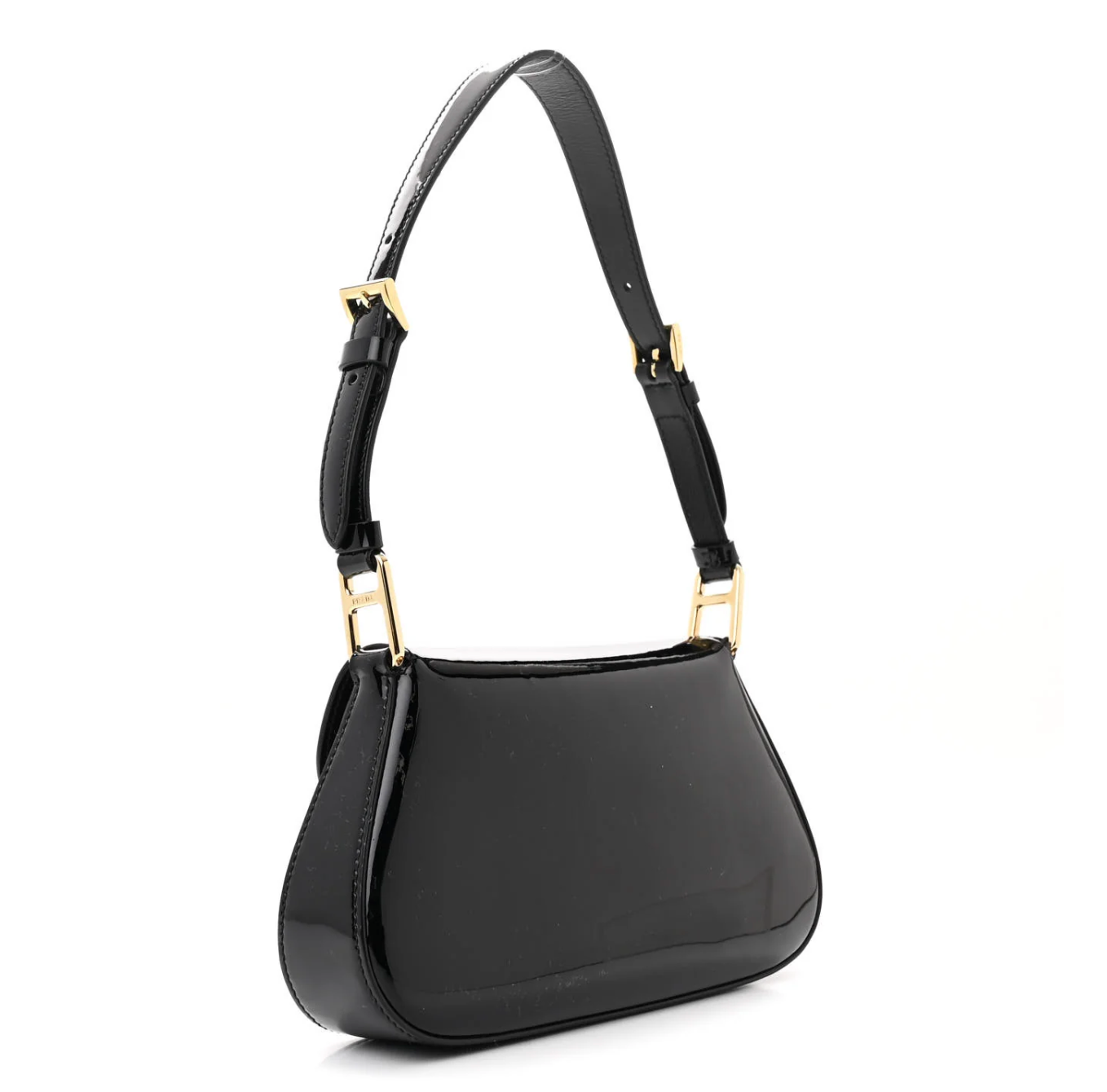 Prada Patent Leather Shoulder Bag