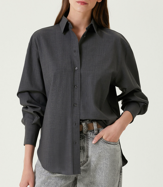 Brunello Monili Linen Shirt