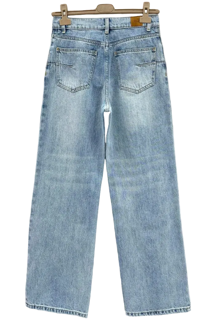Dior Dioramour Flared Embroidered Jeans