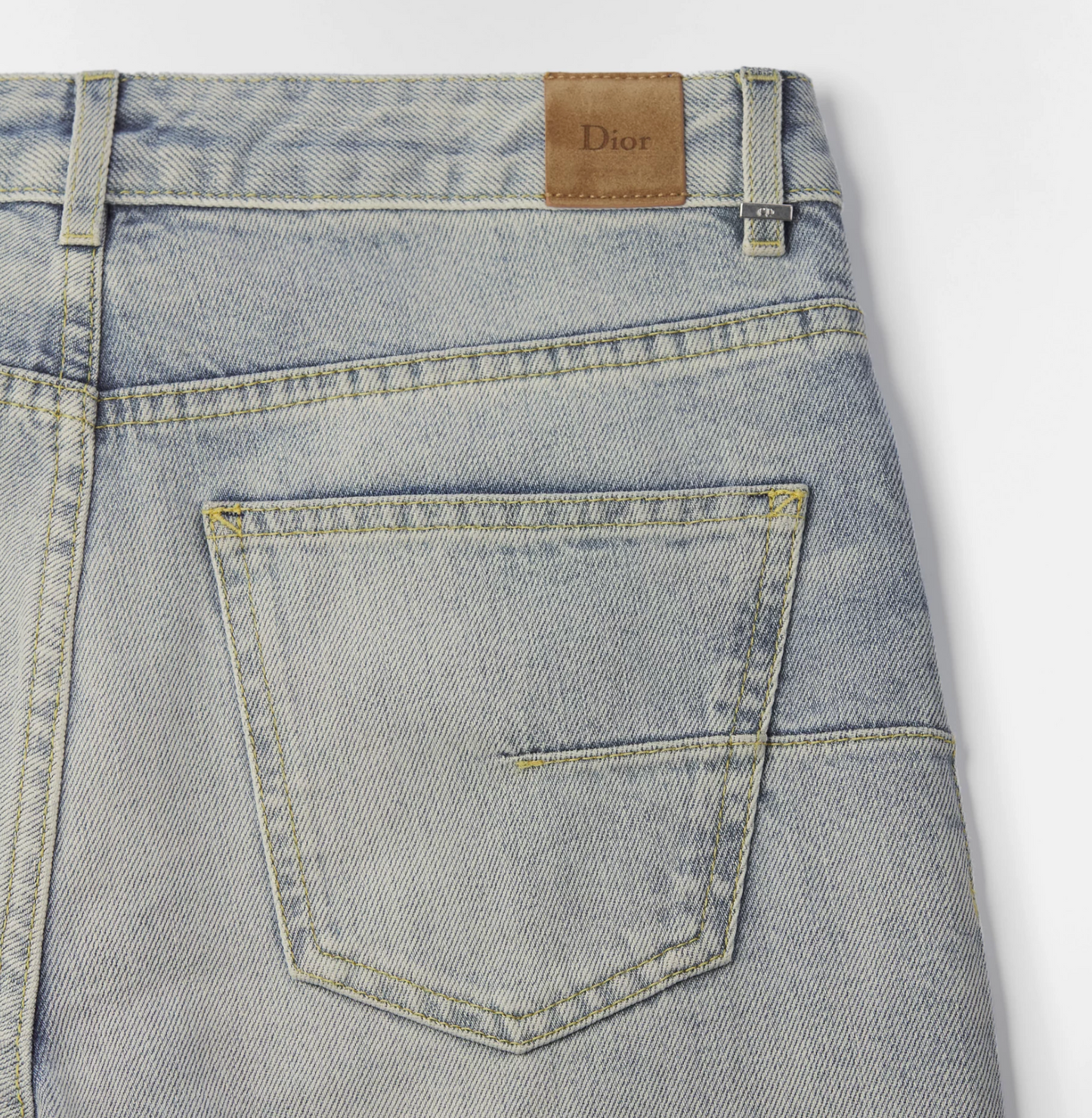 Dior Dioramour Flared Embroidered Jeans