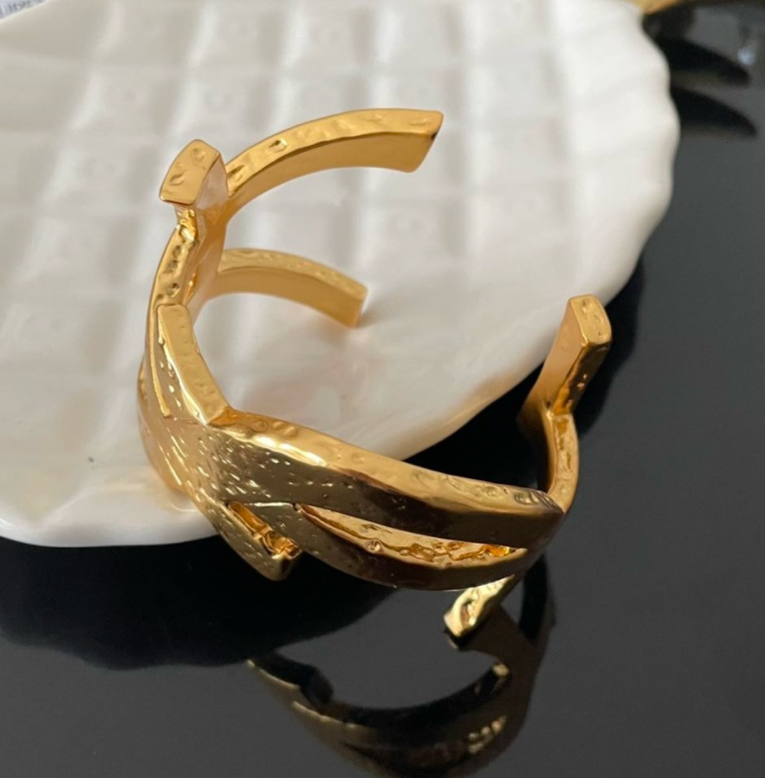 YSL Women's Cassandre Cuff
