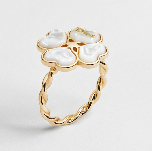 Dior Sparkling Clover Ring