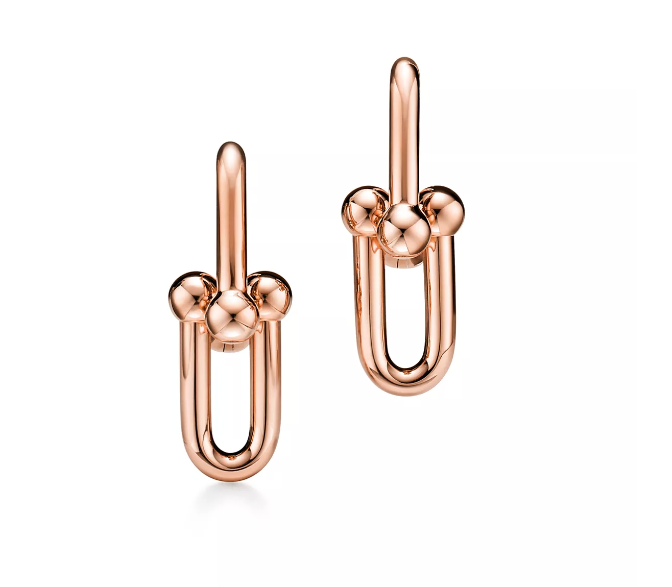 Tiffany Medium Link Earrings