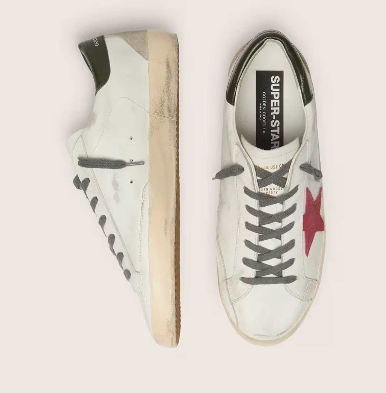 GGDB Super-Star Red Suede Star