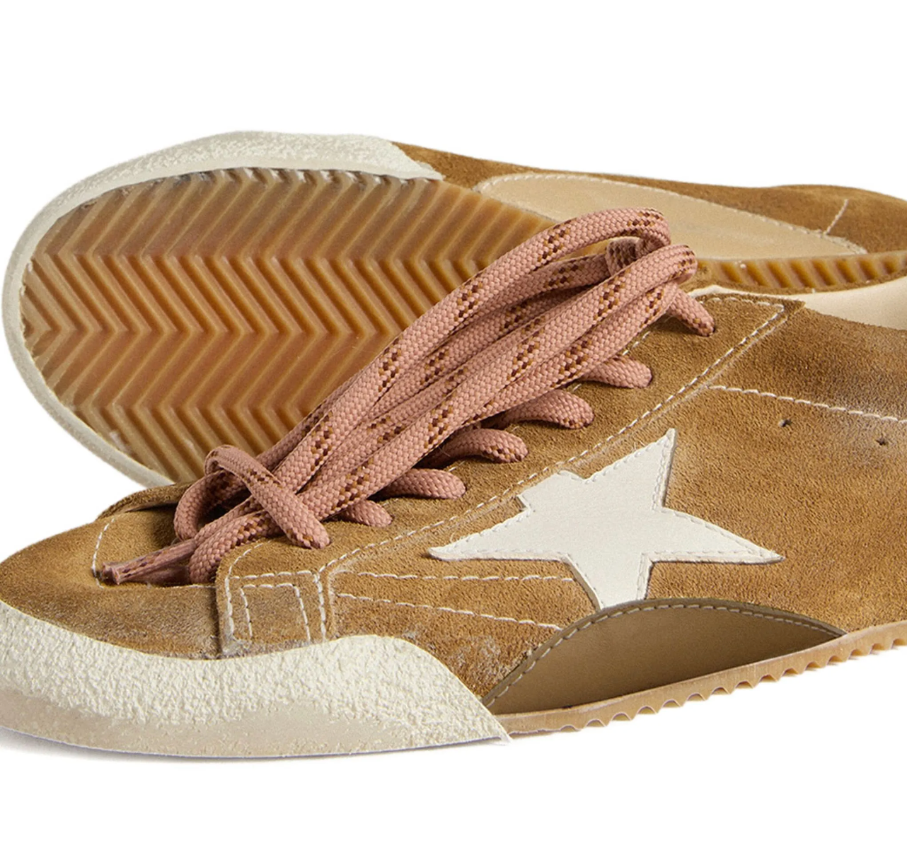 GGDB Suede-Leather True Star Sneakers