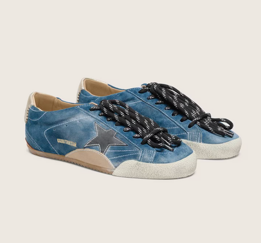 GGDB Women's True-Star sneakers in teal suede