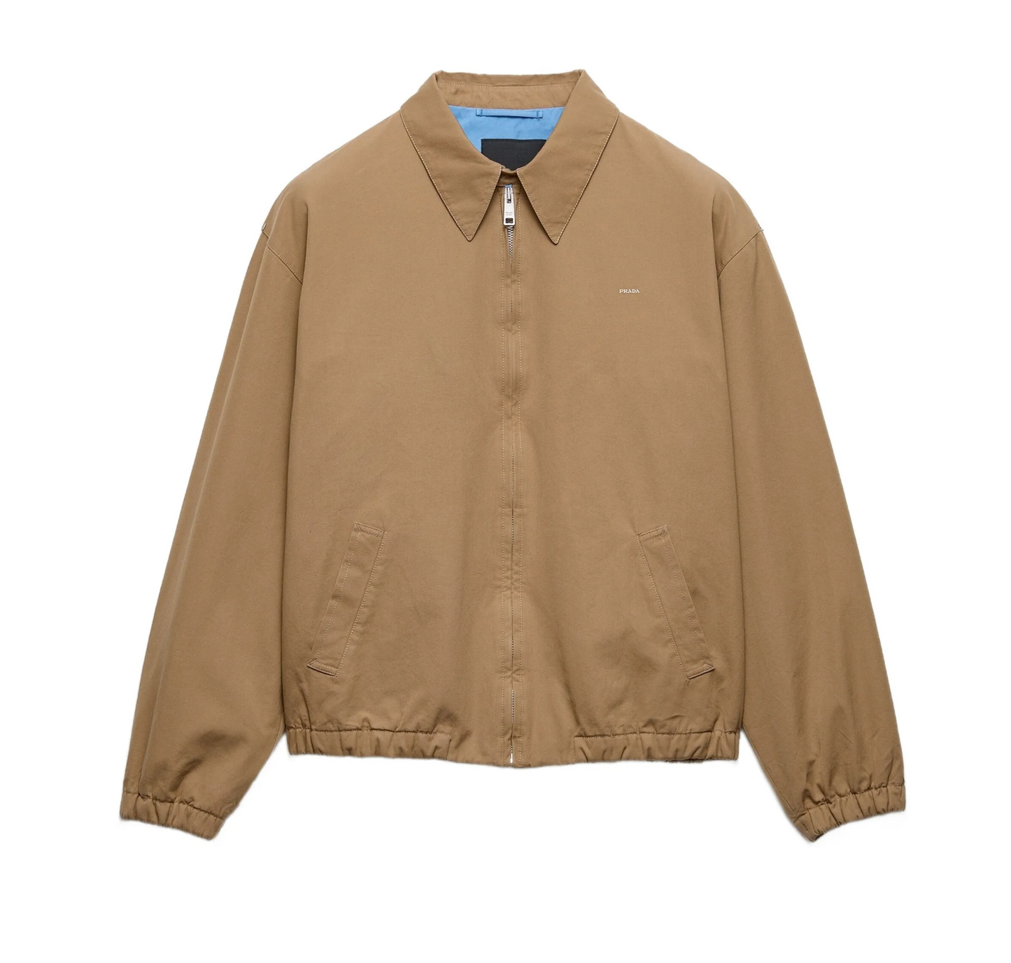 Prada Technical Cotton Zip-Up Jacket