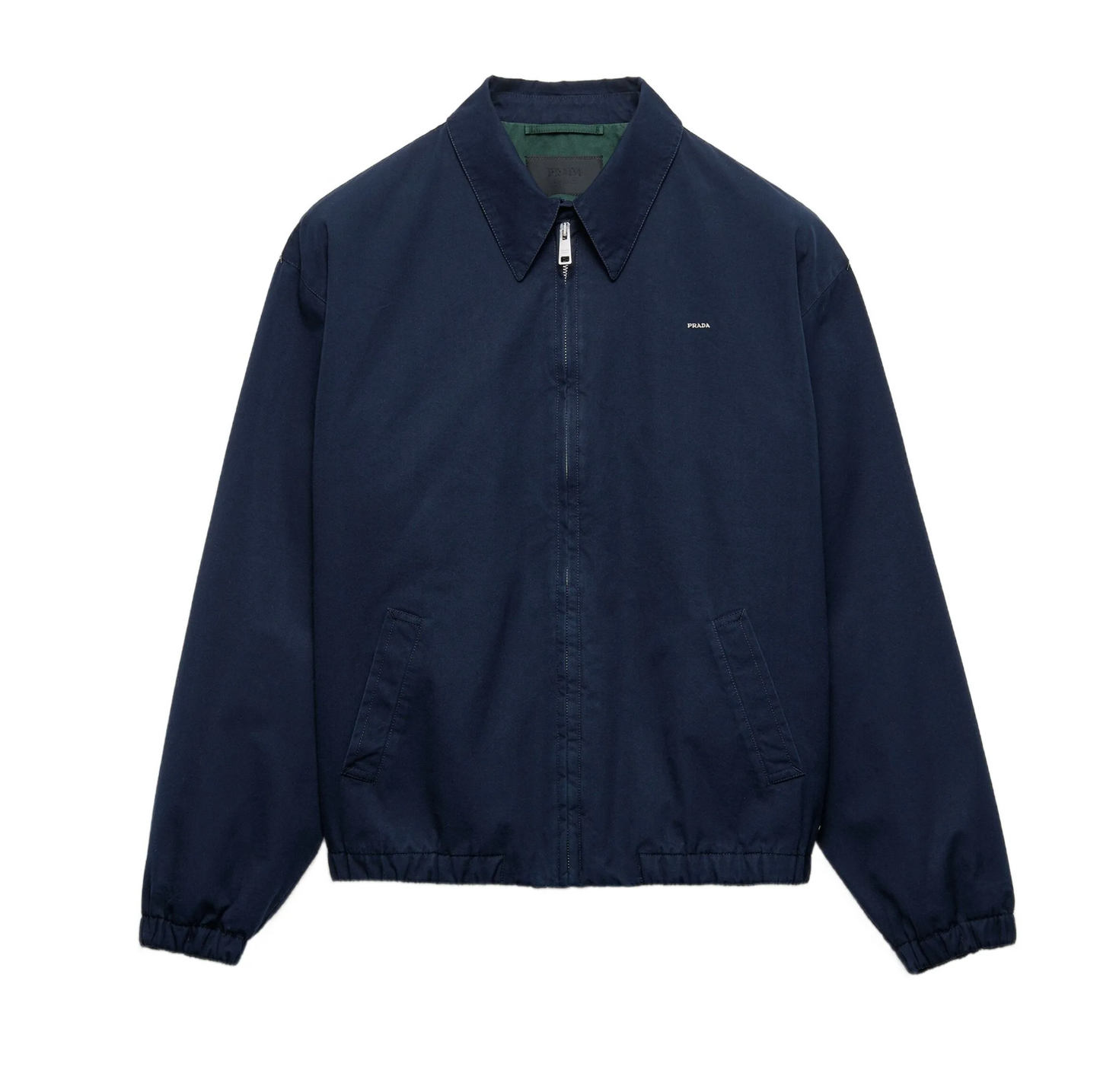 Prada Technical Cotton Zip-Up Jacket
