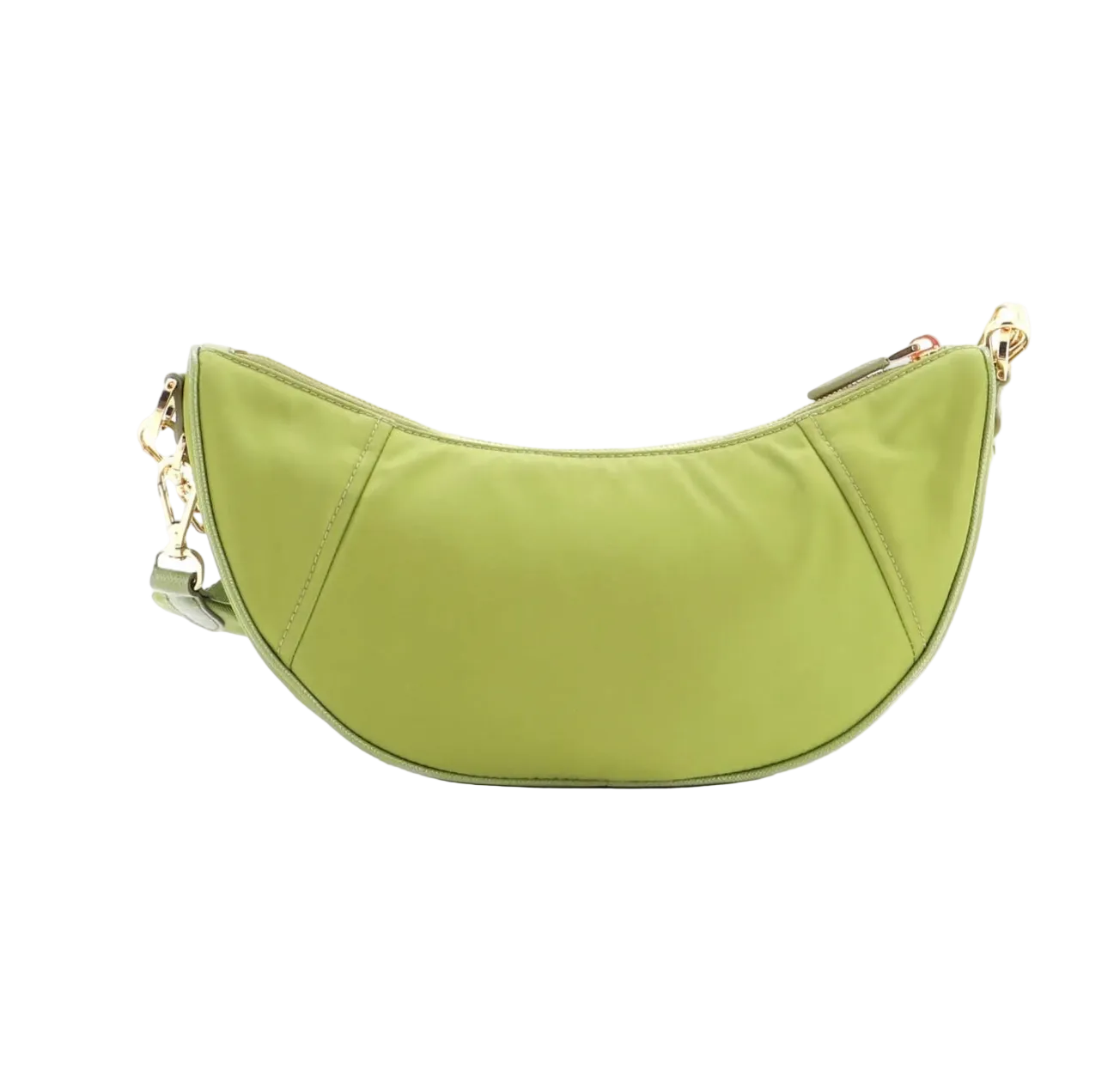 Prada Demi-Lune Re-Nylon Shoulder Bag