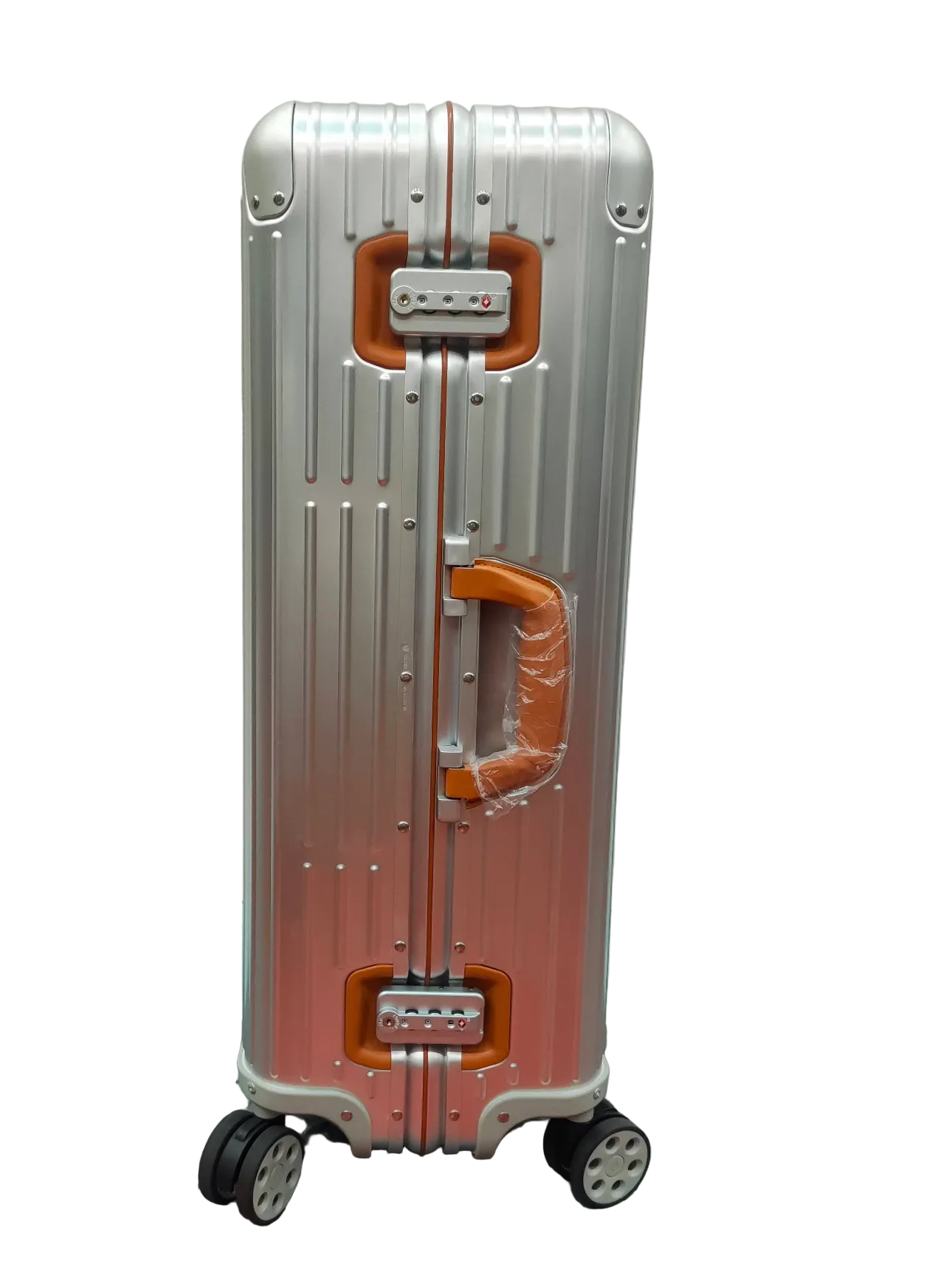 Rimowa Aluminum Brown Leather Handles 31inch