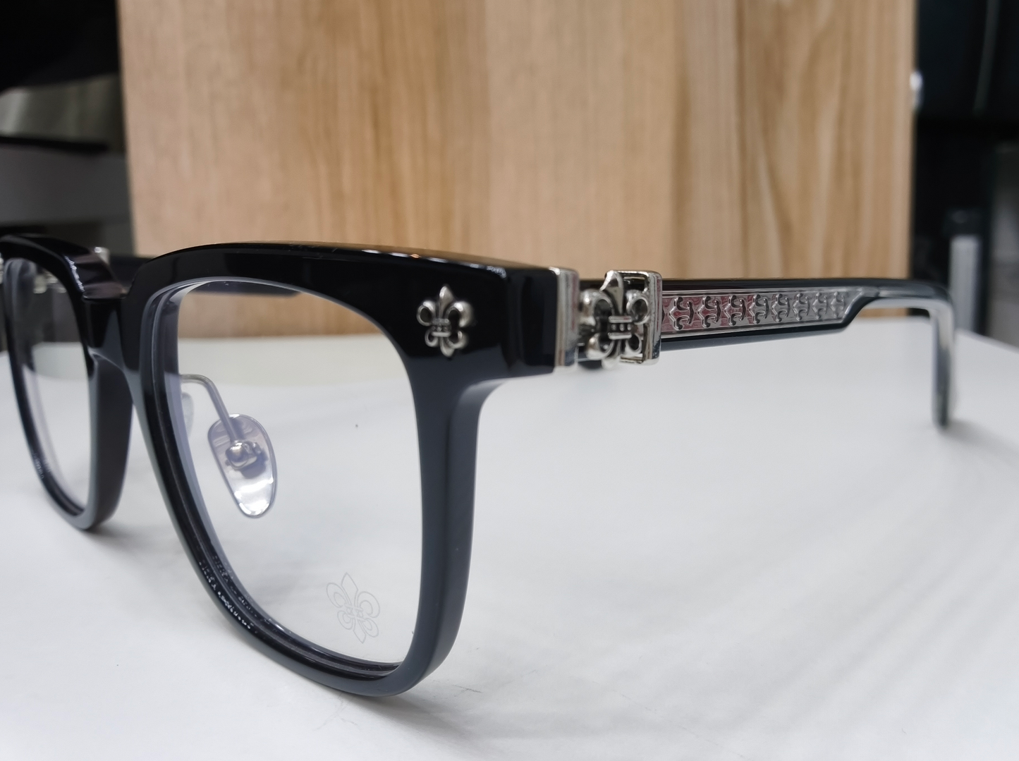 Chrome Hearts square eyeglasses