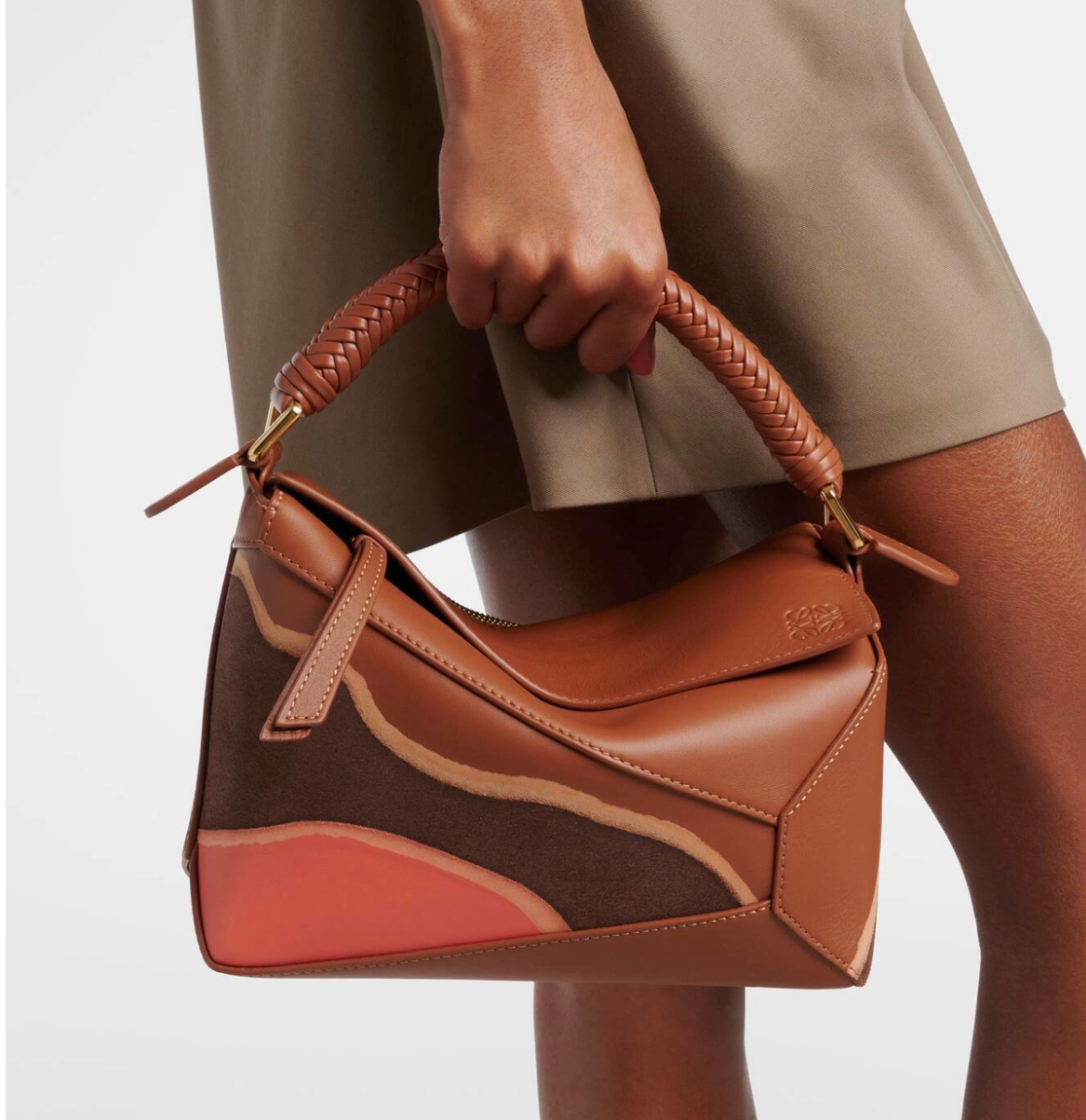 LOEWE Puzzle Edge Landscape Small Bag