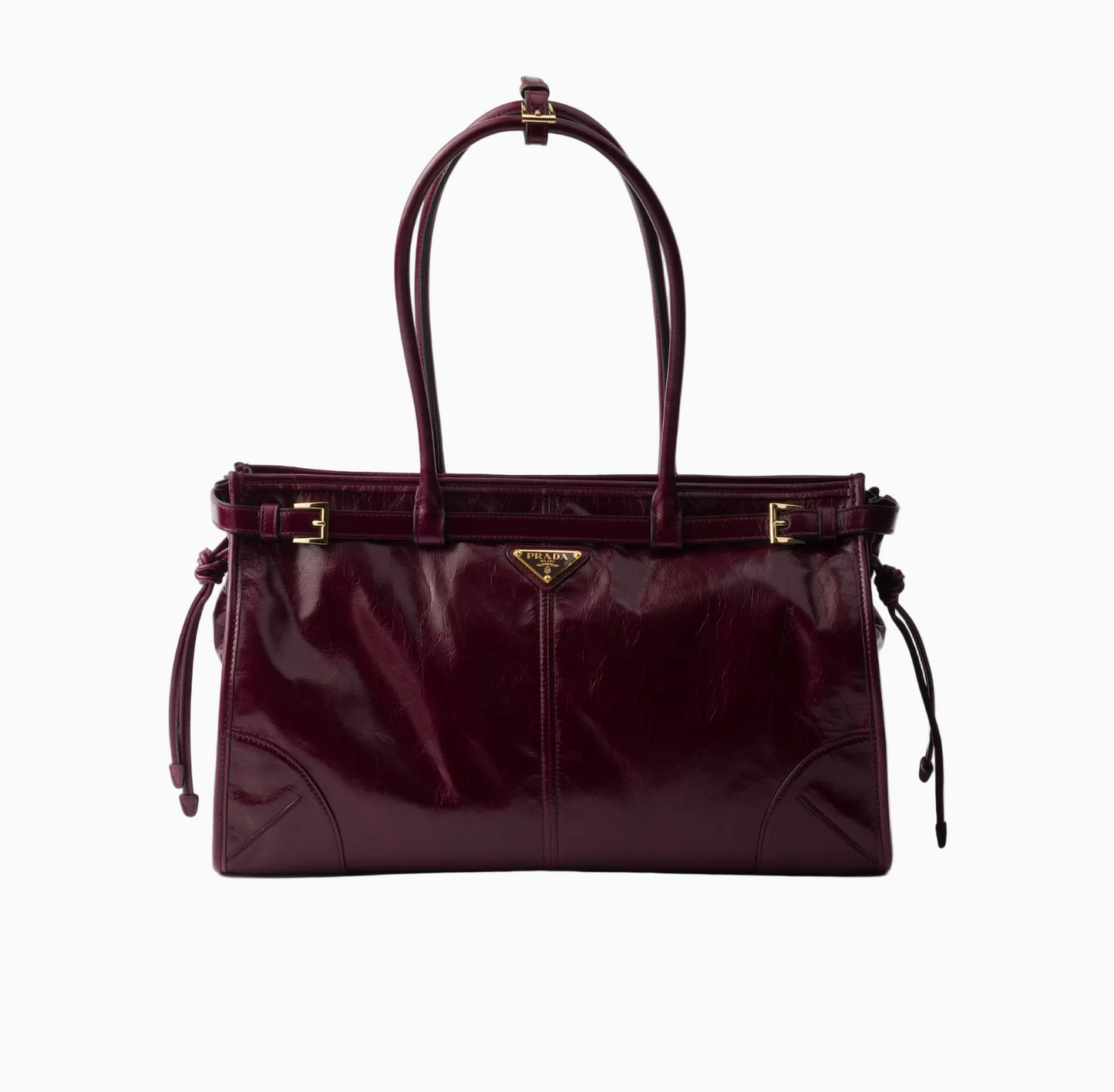 Prada Bonnie large leather handbag