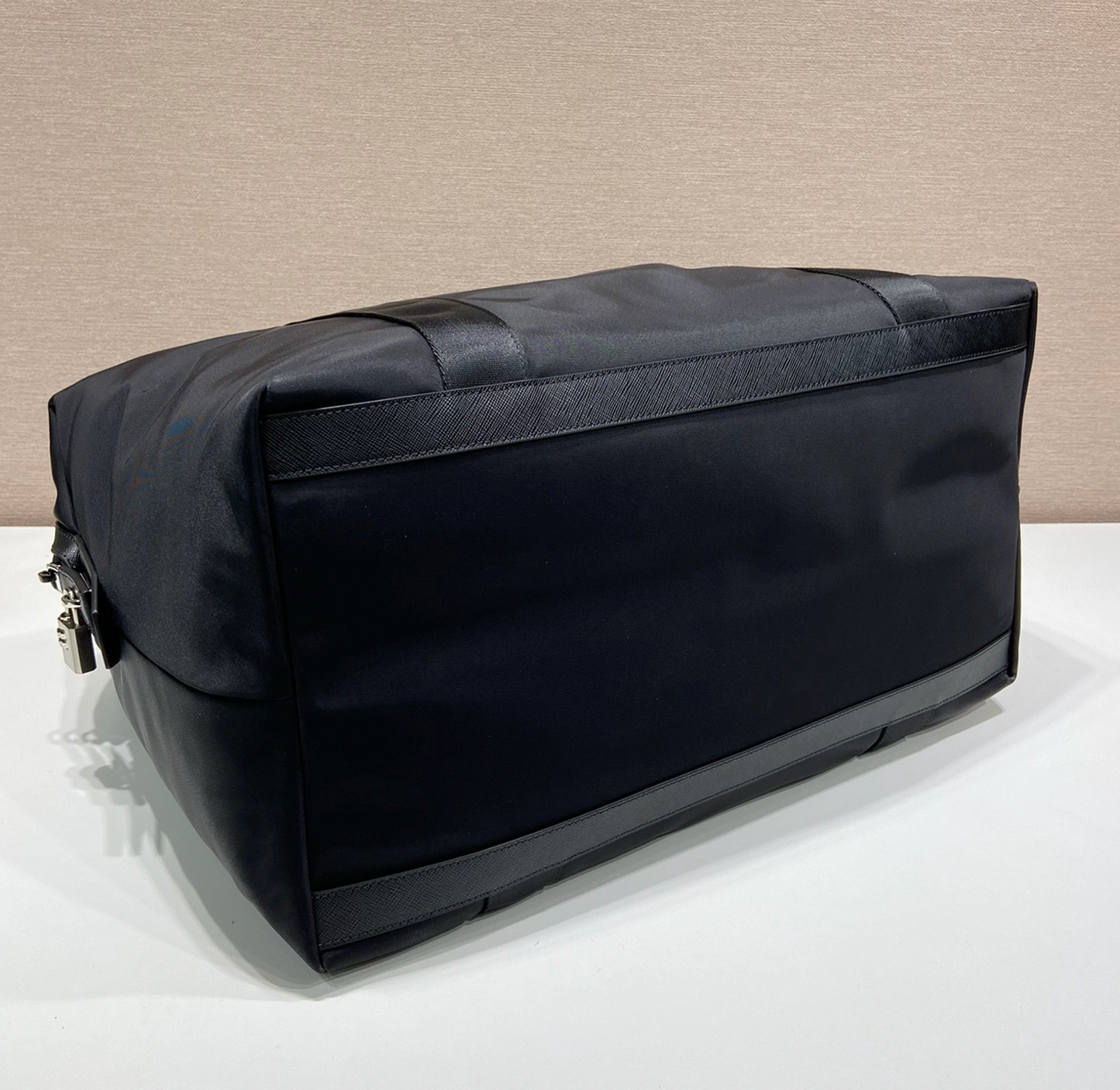 Prada Re-Nylon and Saffiano Leather Duffle Bag