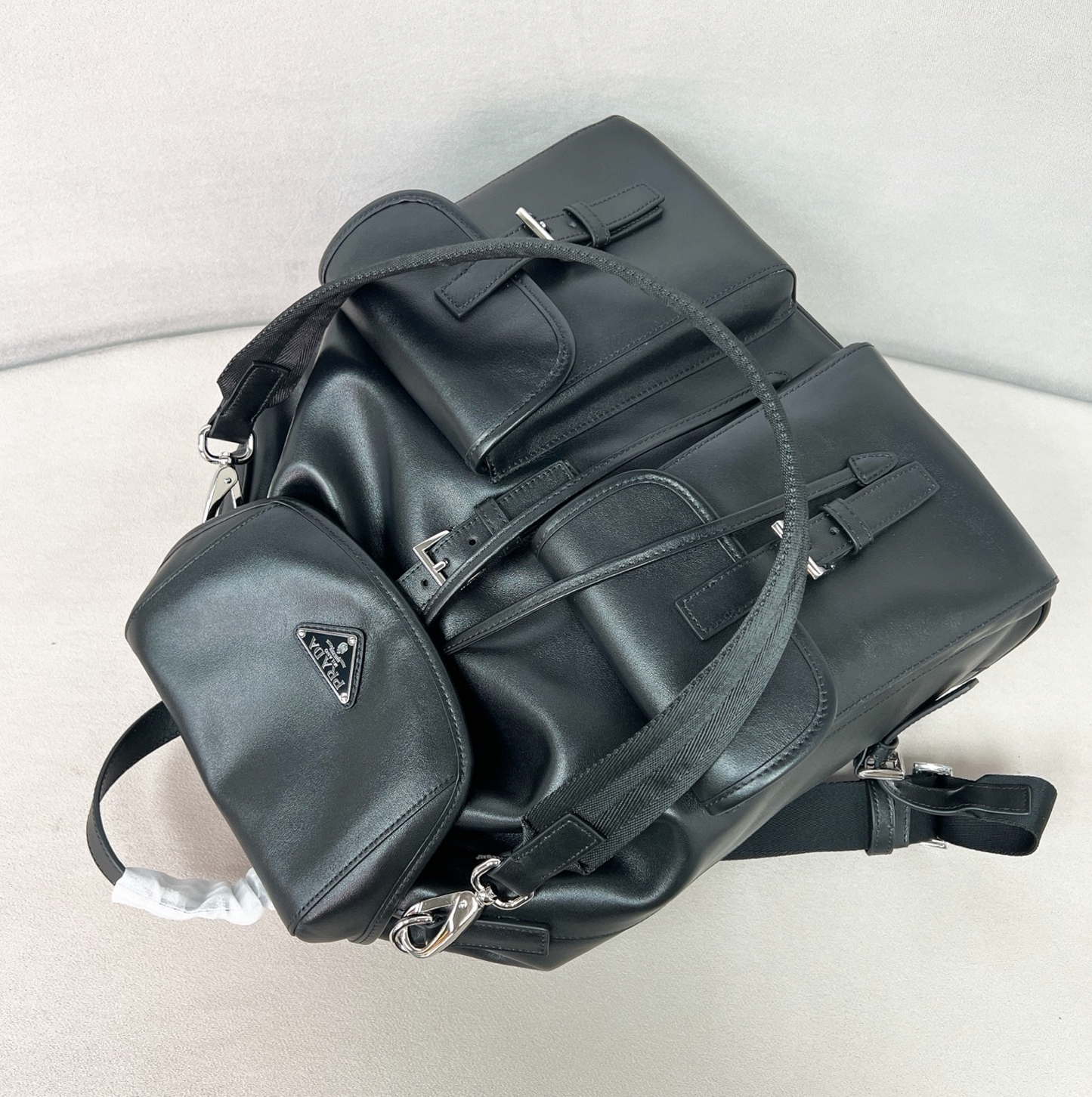 Prada Medium Leather Backpack