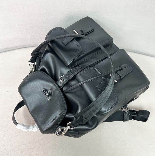 Prada Medium Leather Backpack