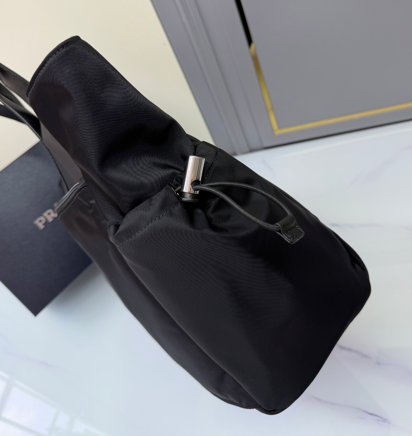 Prada Re-Nylon and Saffiano Leather Tote Bag