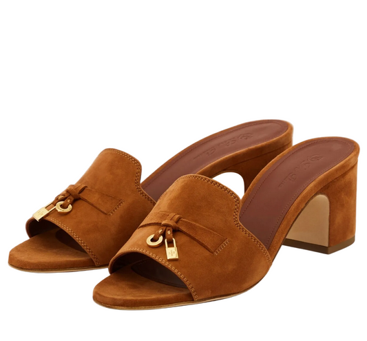 Loro Piana Summer Charms heeled sandals